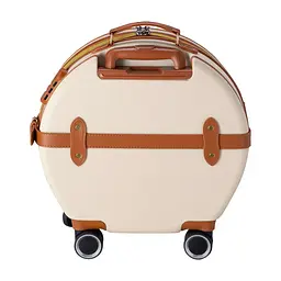 Валіза Semi Line 20" (S) Ecru/Brown (T5670-2) (DAS302666) - мініатюра 5