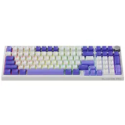 Клавіатура Proove Gaming Slicker Pro (Ukraine Layout) White Purple (WKSLP0022417) - мініатюра 7