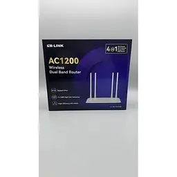 Роутер маршрутизатор LB-Link BL-W1210M 2.4GHz/5GHz 1200Mbps 2.4G 2*5dBi + 5G 2*5dBi 4 LAN+1 - мініатюра 6
