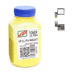 Тонер HP CLJ Pro M452/477 100г Yellow +chip AHK (1505173)