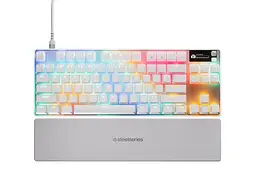 Клавіатура SteelSeries Apex Pro Gen 3 HyperMagnetic White (64898) - мініатюра 3
