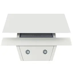 Витяжка декоративна похила PERFELLI DNS 6452 D 850 WH LED - мініатюра 6