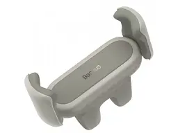 Автомобільний тримач BASEUS Steel Cannon 2 Air Outlet Car Mount Creamy/White (SUGP000002)