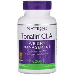 Жироспалювач Natrol Tonalin CLA 1200 мг 60 капсул - мініатюра 2