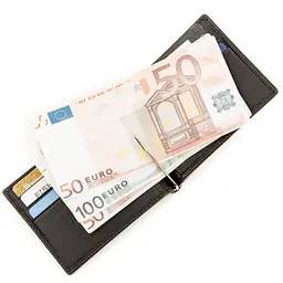 Затискач для грошей із натуральної шкіри морського ската Stingray Leather 12х8.5х1 см acs0032270 - мініатюра 5