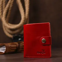Практичне жіноче портмоне Shvigel 16503 червоне - мініатюра 6