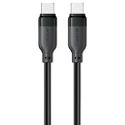 Кабель ACEFAST C16-03, Type-C to Type-C, 60W, 1.2m, TPE, TPU connectors, Чорний