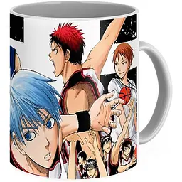 Кухоль GeekLand Kuroko no Basuke Баскетбол Куроко  KB.02.06 330 мл білий - мініатюра 2