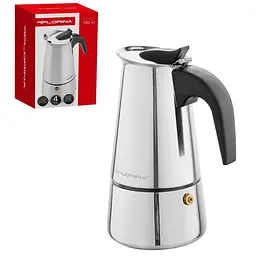 Кавоварка гейзерна Florina Alum Lungo Induction, 200 мл (5K7137) - мініатюра 6
