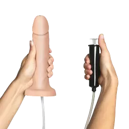Фалоімітатор, що кінчає Strap-On-Me Squirting Cum Dildo XL, 17.8 см - мініатюра 2