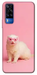 Чохол Demsky Білий тхір для Vivo Y51a