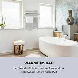 Інфрачервоний обігрівач Klarstein Hot Spot Wave для ванної кімнати (10032994) - мініатюра 3