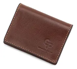 Чоловіча шкіряна обкладинка GRANDE PELLE 10х8х1,5 см acs0024453