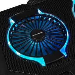 Підставка для ноутбука до 17 SILENT FAN MC-CF-21-RGB Black Modecom teh0023880 - мініатюра 6