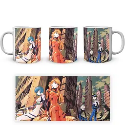 Кухоль GeekLand Evangelion Євангеліон EVA 002.01 330 мл білий - мініатюра 4