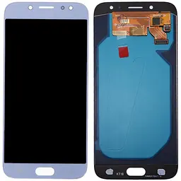 Дисплей Samsung J730 Galaxy J7 2017, синій, OLED