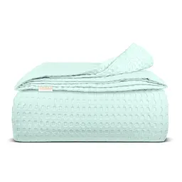 Плед-покривало Cosas Mint Waffle Weave 160х230 см м'ята (Blanket_04Mint_WaffleWeave_160x230)