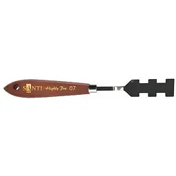 Мастихін прямокутний металевий, 6,3 см HP-19 Santi