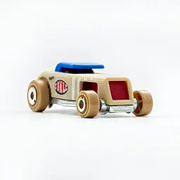 Базова машинка Hot Wheels Rod Squad Chop 'N Bloc бежева (5785) JJH60-N521  - мініатюра 4