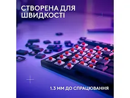 Клавіатура Logitech G515 LIGHTSPEED TKL Wireless Gaming Keyboard Black (920-014075) - мініатюра 3