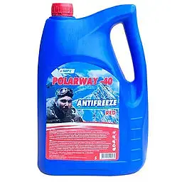 Антифриз POLAR WAY -21ºC червоний 5л - мініатюра 2