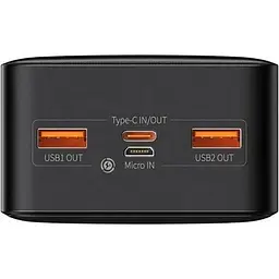 Портативна батарея Baseus Bipow Digital Display 30000 mAh 20W PPBD050401 Black - мініатюра 4