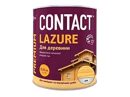 Лазур CONTACT 2,5л для деревини Дуб