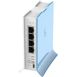 Бездротовий маршрутизатор Mikrotik hAP lite TC (RB941-2ND-TC)