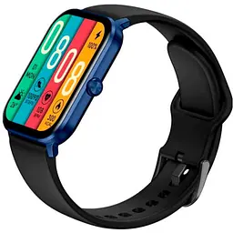 Розумний годинник Xiaomi Kieslect Smart Calling Watch KS Mini синій - мініатюра 7