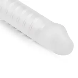 Насадка на пеніс Boners Supporting Penis Sleeve 25.5 см прозорий - мініатюра 3