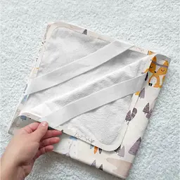 Наматрацник непромокаючий Cosas Dream Animals 70х120 см бежевий WaterSheet_AnimalsDreamBig_120) - мініатюра 5