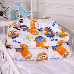 Набір антиалергенний MirSon зима Kids Time 20-0036 Minions 140x205 см EcoSilk: ковдра з подушкою (2200009665325) - мініатюра 5
