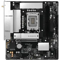Материнська плата AsRock B860M ROCK WIFI (1851/B860, 2xDDR5, 2xPCIex16, HDMI/DP, 4xSATA, 2xM.2, 2.5Glan, 7.1ch, mATX) (B860M ROCK WIFI)