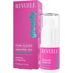 Сироватка з церамідами та цинком Pore Slayer Glowify Revuele 30 мл