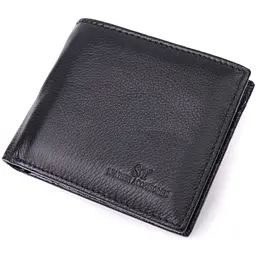 Чоловічий шкіряний портмоне ST Leather 11,5х9,5х1,5 см acs0028307