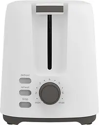Тостер AIWA ASATAN ABT-700 750Вт 2 відділення мех. управління розморожування підігрів булочок білий - мініатюра 2
