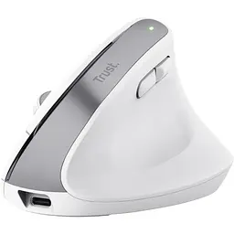 Мишка Trust Bayo+ Ergonomic Wireless/Bluetooth White (25399) - мініатюра 2