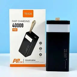 Зовнішній акумулятор WUW-TUGII Y54 40000mAh 22.5W Black [123969] - мініатюра 4