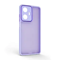 Защитный чехол для Realme C55, Shade, фиолетовый, TPU+PC, матовый, защита всего корпуса, панель-накладка, противоударный, с высокими бортами, амортизирует удары при падениях, ArmorStandart (ARM70112)