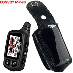 Чохол на пульт сигналізації Convoy MP-90 LCD 2-Way шкіряний чорний - мініатюра 2