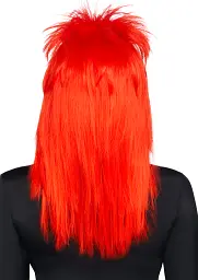 Leg Avenue-Unisex rockstar wig Red - Яскрава перука, червона - мініатюра 2