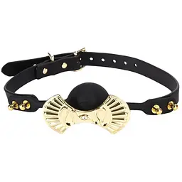 Розкішний кляп Zalo Silicone Ball Gag Black