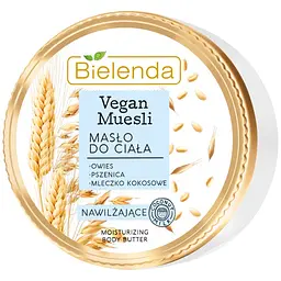 Зволожуюче масло для тіла Bielenda Vegan Muesli пшениця, овес, кокосове молоко 250 мл - мініатюра 2