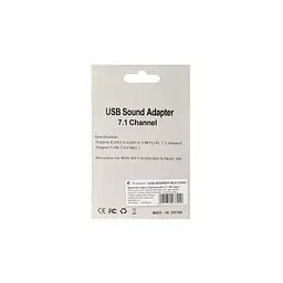 Звукова плата Dynamode USB-SOUND7-ALU black - мініатюра 6