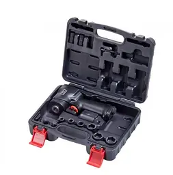 Пневмогайкокрут ударний Mighty Seven NC-4600-14KIT 1/2 "+ 3/8" з набором головок