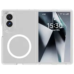 Чохол ArmorStandart Clear MagCase для Samsung Fold8 5G Transparent - мініатюра 5