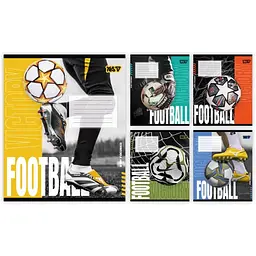 Упаковка зошитів Yes Football energy А5/24 кл. 20 шт. (768798)