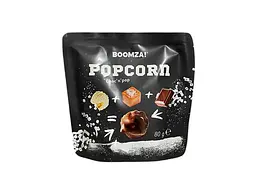 Попкорн BOOMZA карамелізований зі смаком солоної карамелі, глазурований