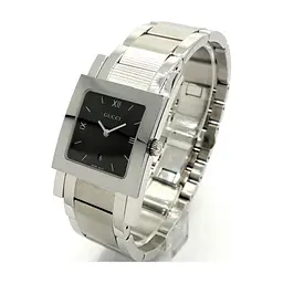 Наручний годинник Gucci 7905M 17935 BLK/STEEL/BRACELET - мініатюра 2