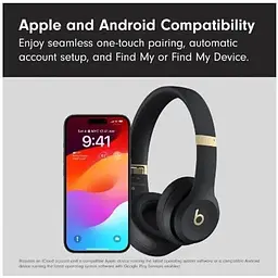 Навушники бездротові ігрові Beats by Dr. Dre Solo 4 (MC2L4) чорно золотисті - мініатюра 5